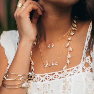 Large Simply Aloha Necklace